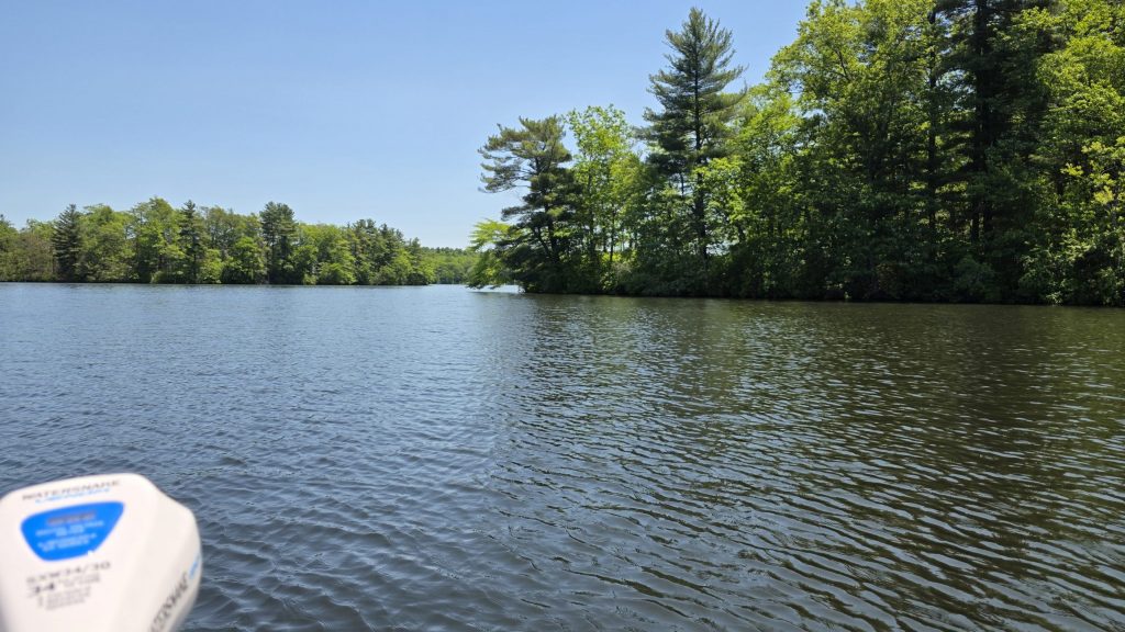 Neponset Reservoir in Foxborough, Massachusetts